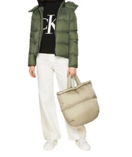 CALVIN KLEIN CK JEANS Jachetă de puf cu glugă - Jachete de puf pentru femei