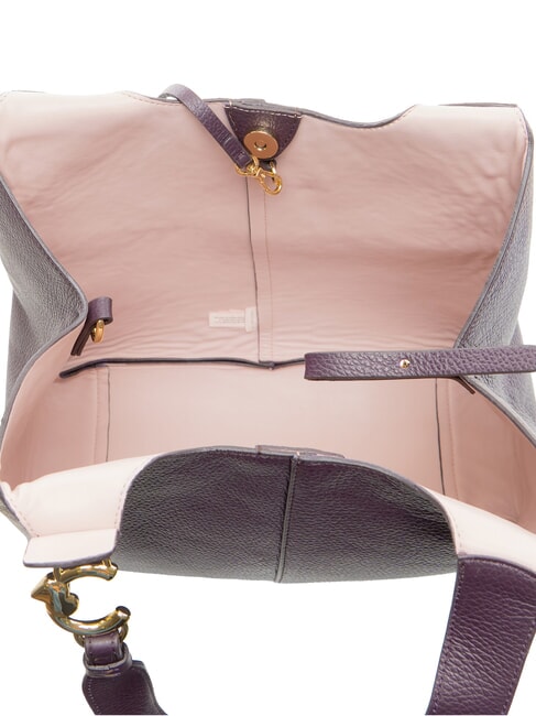 C-EASY Geantă de umăr, cu clutch prune - Genți femei