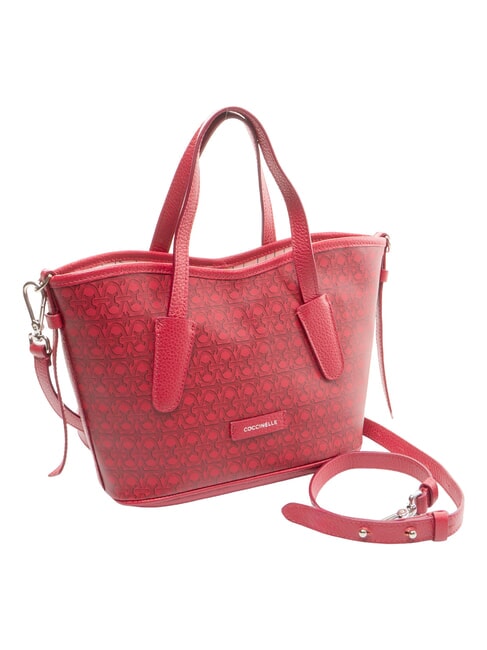 NEVER WITHOUT BAG COATED MONOGRAM Geantă de m&acirc;nă cu curea de umăr mul.sangr/sangr - Genți femei