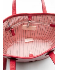 COCCINELLE NEVER WITHOUT BAG COATED MONOGRAM Geantă de m&acirc;nă cu curea de umăr mul.sangr/sangr - Genți femei - 5