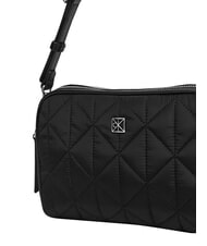 CALVIN KLEIN QUILTED NYLON Geantă de umăr mini, cu curea de umăr pe negru - Genți femei - 5