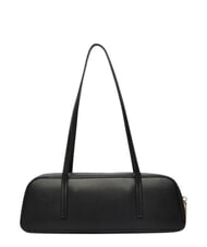 CALVIN KLEIN FOIL LOGO Geantă de umăr, geantă de portbagaj nucă de cocos neagră/prăjită - Genți femei - 3