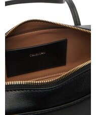 CALVIN KLEIN FOIL LOGO Geantă de umăr, geantă de portbagaj nucă de cocos neagră/prăjită - Genți femei - 6