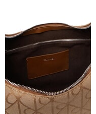 CALVIN KLEIN EMBLEM JAQUARD Geanta de umăr tulpină de porumb/tbd aop jqd - Genți femei - 6