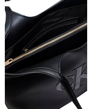 CALVIN KLEIN BOLD CK Geantă de cumpărături, geantă de umăr pe negru - Genți femei - 4