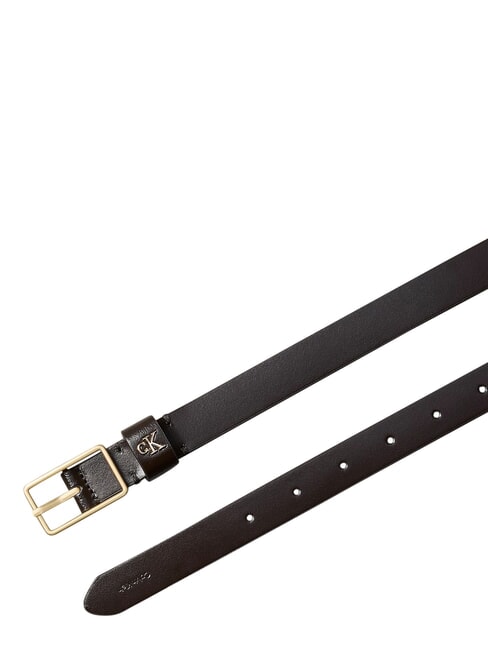 CLASSIC BUCKLE Curea de piele argint delicios/antic - Curele