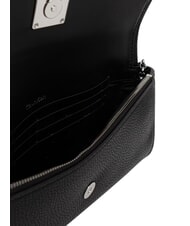 CALVIN KLEIN EMBLEM HW Geantă de ambreiaj, geantă de umăr pe negru - Genți femei - 5
