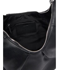 CALVIN KLEIN ENGRAVED HW Geantă de umăr pe negru - Genți femei - 6