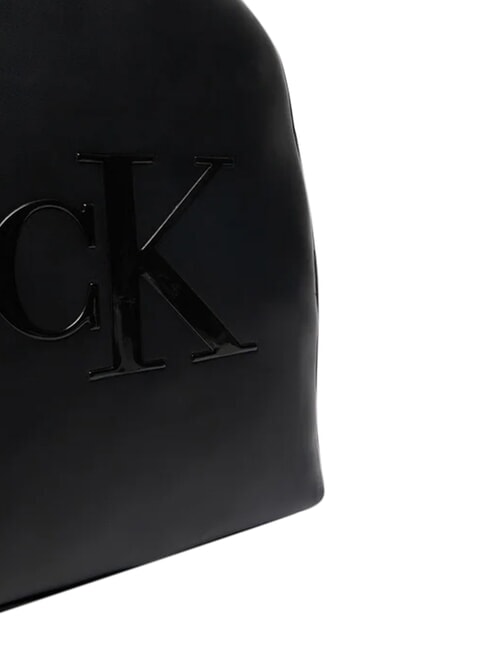 BOLD CK Rucsac pentru laptop, cu un singur buzunar pe negru - Genți femei