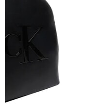 CALVIN KLEIN BOLD CK Rucsac pentru laptop, cu un singur buzunar pe negru - Genți femei - 5