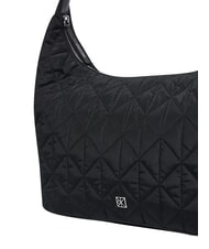 CALVIN KLEIN QUILTED NYLON Geantă de umăr pe negru - Genți femei - 4