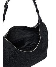 CALVIN KLEIN QUILTED NYLON Geantă de umăr pe negru - Genți femei - 5