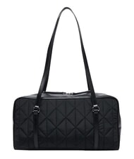 CALVIN KLEIN QUILTED NYLON Geanta de umăr pe negru - Genți femei - 3