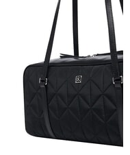 CALVIN KLEIN QUILTED NYLON Geanta de umăr pe negru - Genți femei - 5