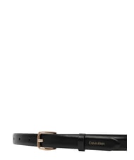 CALVIN KLEIN ESSENTIAL BUCKLE Curea de piele negru / auriu deschis antic - Curele - 3