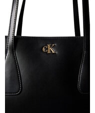 CALVIN KLEIN CK MEDIUM  Geanta de umăr pe negru - Genți femei - 5