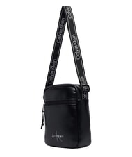 CALVIN KLEIN BOLD LOGO WEBBING Geantă de umăr pe negru - Genți de umăr bărbați - 3