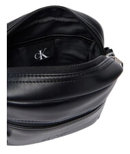 CALVIN KLEIN BOLD LOGO WEBBING Geantă de umăr pe negru - Genți de umăr bărbați - 6