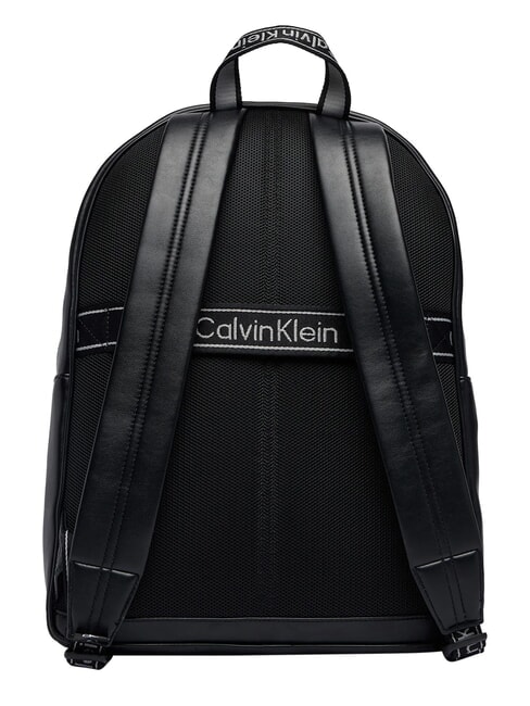 BOLD LOGO WEBBING Rucsac pentru laptop pe negru - Rucsacuri pentru laptop
