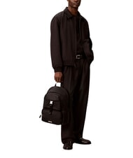 CALVIN KLEIN CLEAN ROUND Rucsac pentru laptop pe negru - Rucsacuri pentru laptop - 2