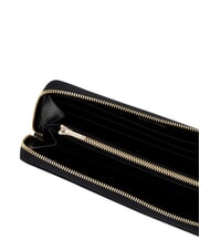 CALVIN KLEIN EMBLEM AOP Portofel cu fermoar aop negru - Portofele femei - 5