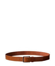 CALVIN KLEIN WARMTH  Curea de piele coniac ck/argint antic - Curele - 2
