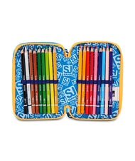 SJGANG JOYFUL PINS BOY Penar cu trusă școlară BLUE PRINT - Penare și accesorii - 3