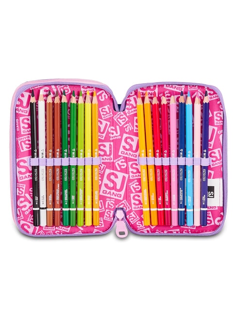 PIXIE UNICORN Penar cu trusă școlară şifon - Penare și accesorii
