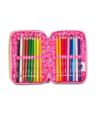 SJGANG JOYFUL PINS GIRL Penar cu trusă școlară fuxiafluo - Penare și accesorii - 5