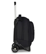 INVICTA PLUG PLAIN Rucsac cu troler negru - Rucsacuri cu role - 4