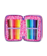 SJGANG GLOWCAT Penar cu trusă școlară liliac moale - Penare și accesorii - 4