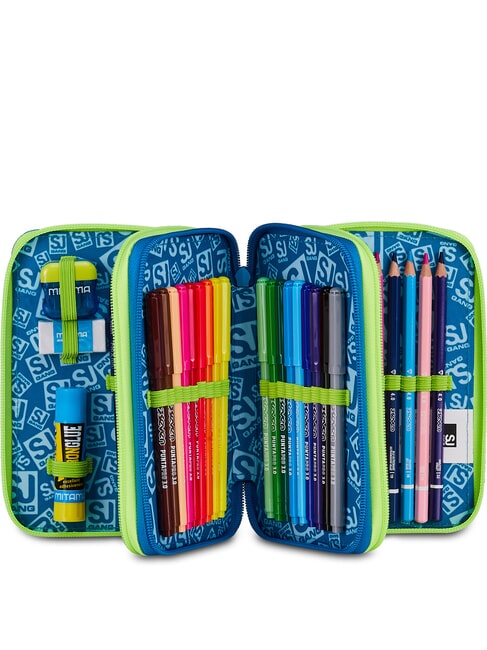 SOFT POUCH BOY Penar cu trusă școlară negru - Penare și accesorii
