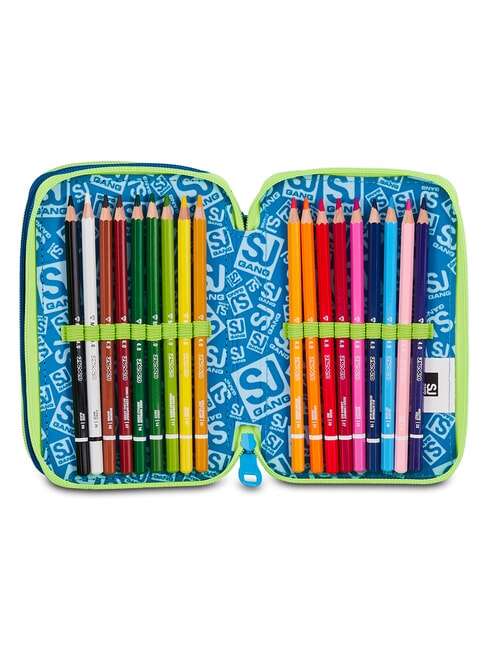 SOFT POUCH BOY Penar cu trusă școlară negru - Penare și accesorii