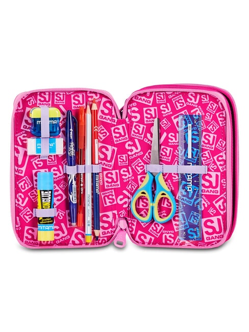 SOFT POUCH GIRL Penar cu trusă școlară păpușă roz - Penare și accesorii
