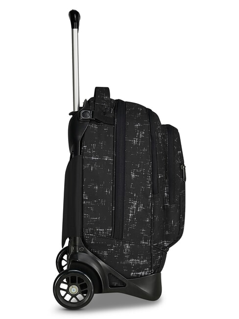 PLUG FANTASY Rucsac detașabil tip troler m&acirc;zgălitură neagră - Rucsacuri cu role
