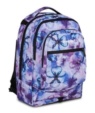 INVICTA PLUG FANTASY Rucsac detașabil tip troler flori turcoaz - Rucsacuri cu role - 6
