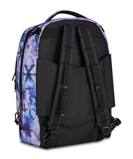 INVICTA PLUG FANTASY Rucsac detașabil tip troler flori turcoaz - Rucsacuri cu role - 7
