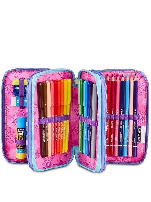 ELECTRICVIBE GIRL Penar cu trusă școlară MIG INDIGO - Penare și accesorii