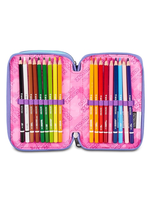 ELECTRICVIBE GIRL Penar cu trusă școlară MIG INDIGO - Penare și accesorii