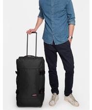 EASTPAK Troler Linia TRANVERZ M cu TSA, dimensiune medie BLACK - Trolere semirigide - 7