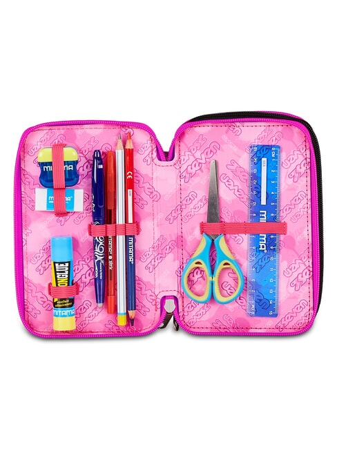 PLUMPY LINE GIRL Penar cu trusă școlară negru - Penare și accesorii