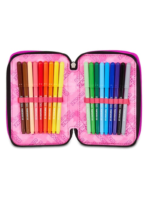 PLUMPY LINE GIRL Penar cu trusă școlară negru - Penare și accesorii