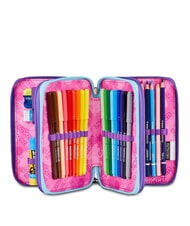 SEVEN LOVEPASS Penar cu trusă școlară violetă magică - Penare și accesorii - 2