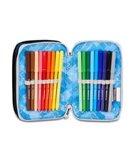 SEVEN PLUMPY LINE BOY Penar cu trusă școlară negru - Penare și accesorii - 3
