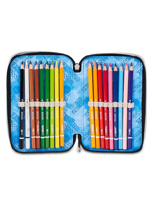 PLUMPY LINE BOY Penar cu trusă școlară negru - Penare și accesorii