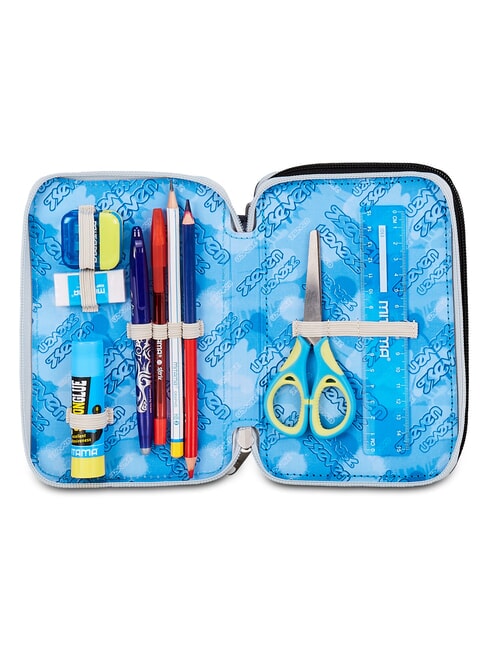 PLUMPY LINE BOY Penar cu trusă școlară negru - Penare și accesorii