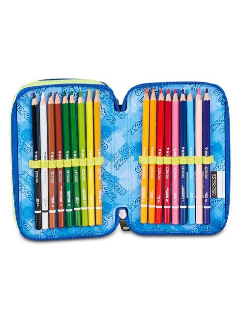 ELECTRICVIBE BOY Penar cu trusă școlară Bluedeep - Penare și accesorii
