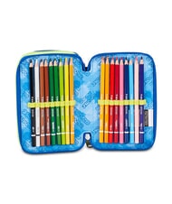 SEVEN ELECTRICVIBE BOY Penar cu trusă școlară Bluedeep - Penare și accesorii - 5