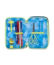 SEVEN BLU FUSION Penar cu trusă școlară fluorescent turcoaz - Penare și accesorii - 3