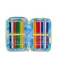 SEVEN BLU FUSION Penar cu trusă școlară fluorescent turcoaz - Penare și accesorii - 5